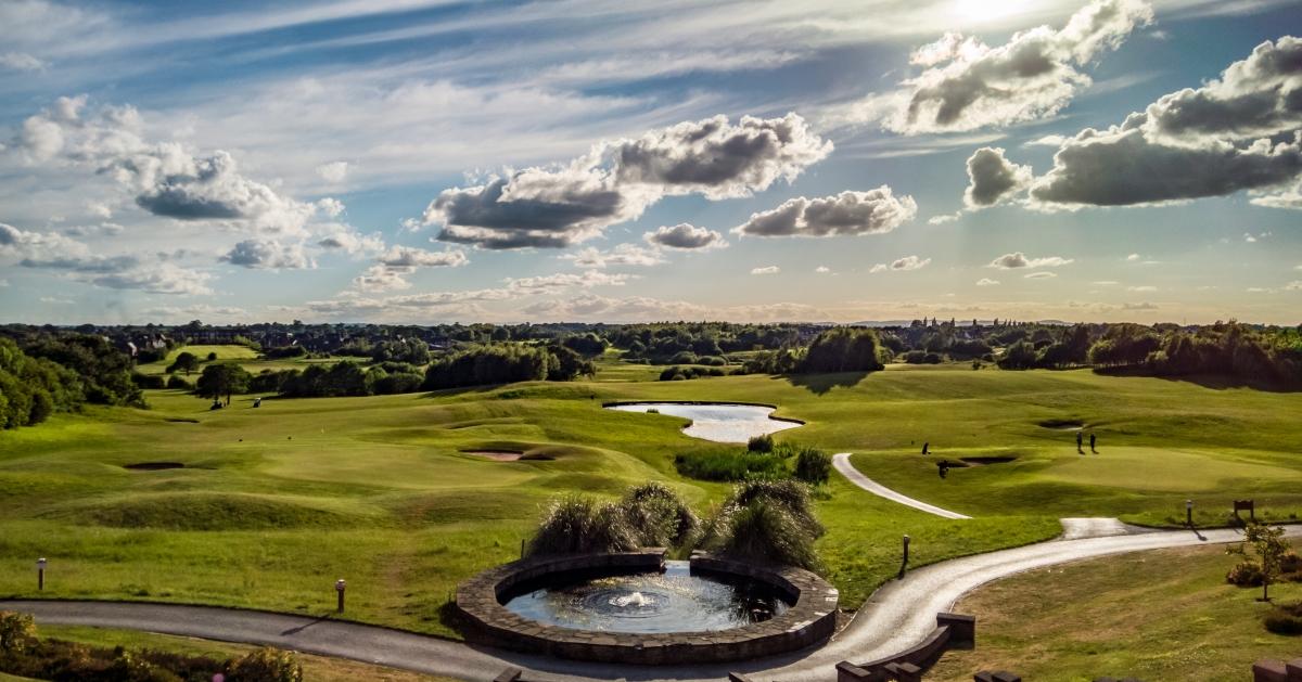 Wychwood Park golf course from above